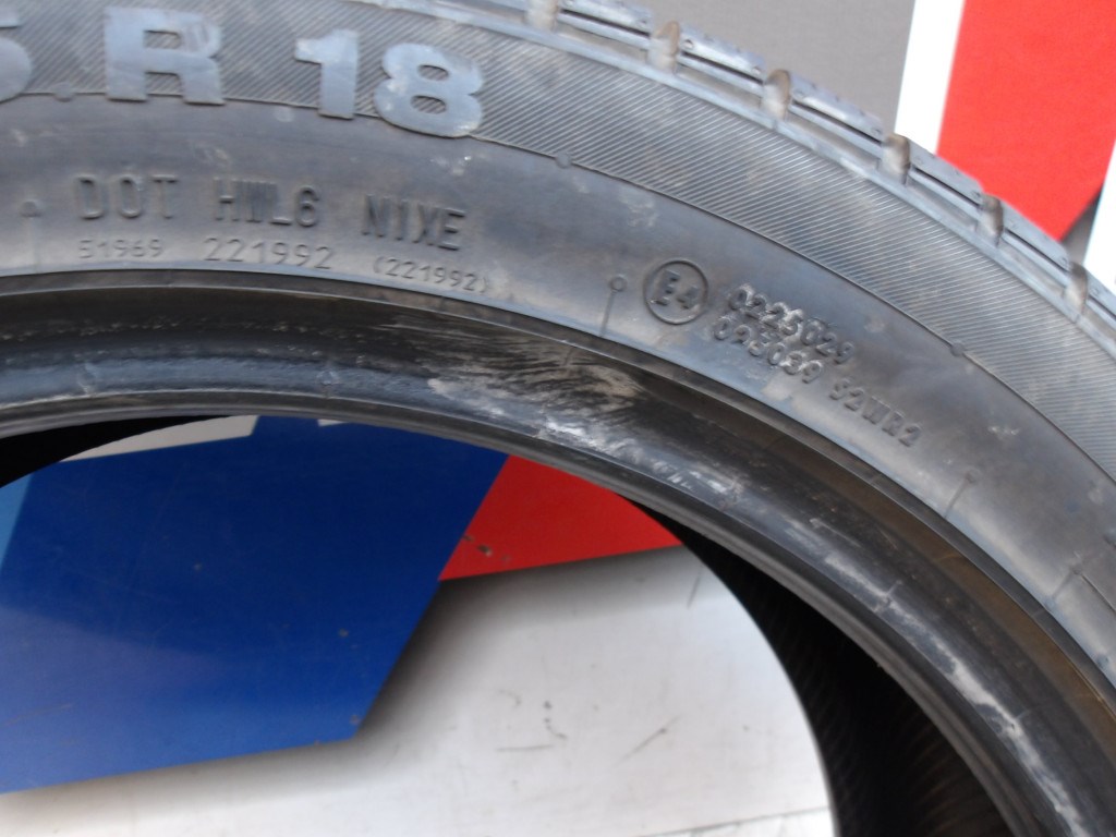 [GYÁRI HASZNÁLT] CONTIWINTERCONTCT  SIMA 245/45/R18  5. kép